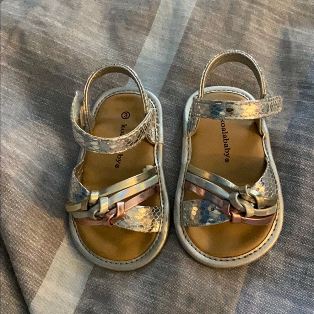 Baby girl size 3 sandals